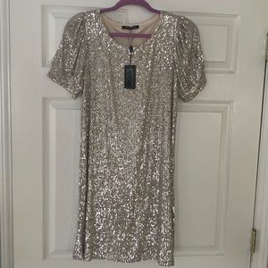 Brand new Cable and Gauge dress. Gold - size M.